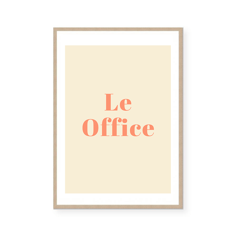 Le Office | Art Print