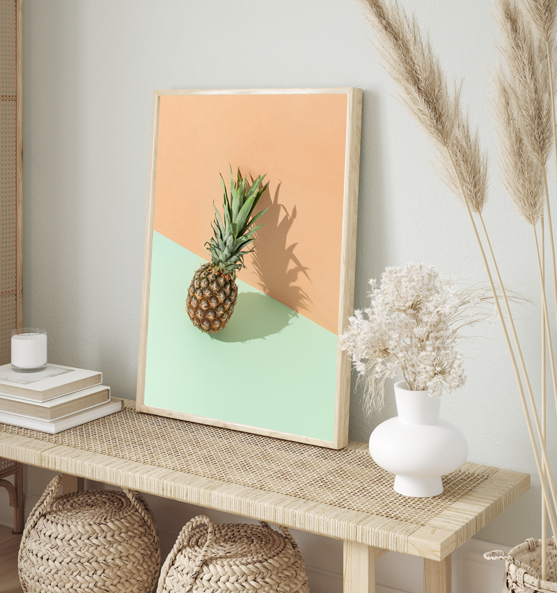 Minty Pineapple | Art Print