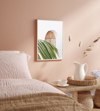 Palm Leaf Door | Art Print