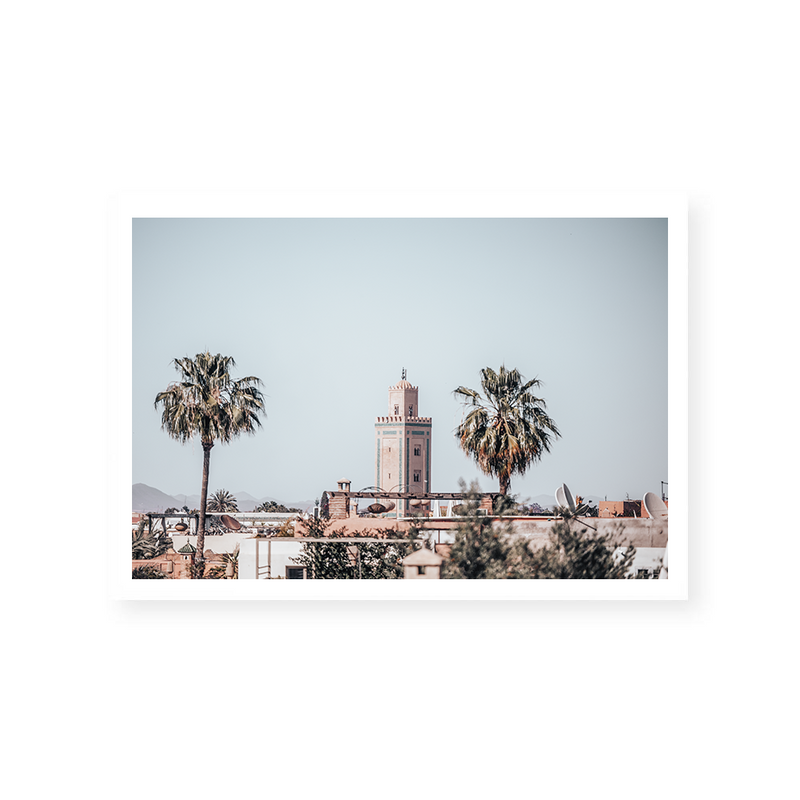 Marrakech Greens | Art Print