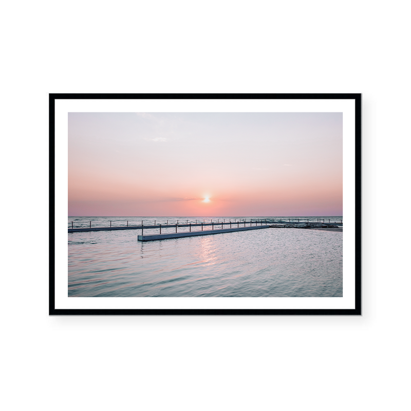 Hazy Sunrise II | Art Print