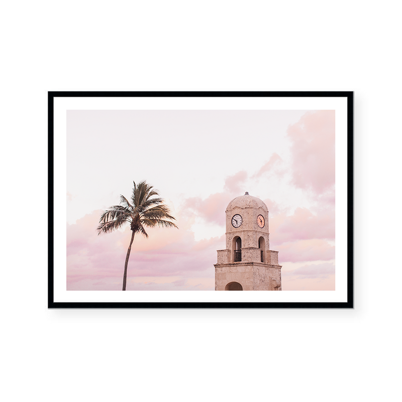 Pastel Palm Beach | Art Print