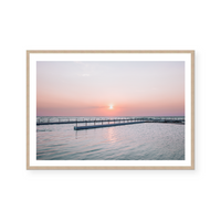 Hazy Sunrise II | Art Print