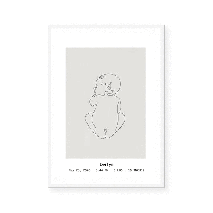 Birth Print III | Art Print