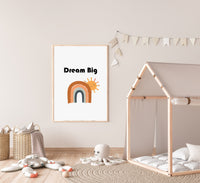 Dream Big (Rainbow) | Art Print