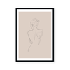 Chasity | Line Art | Art Print