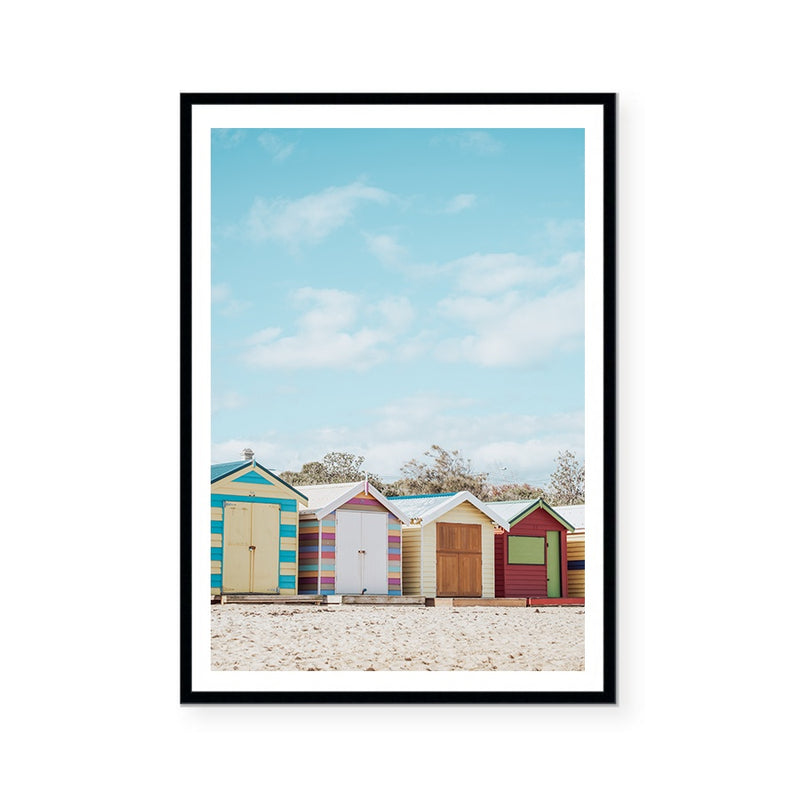 Bathing Boxes | Art Print