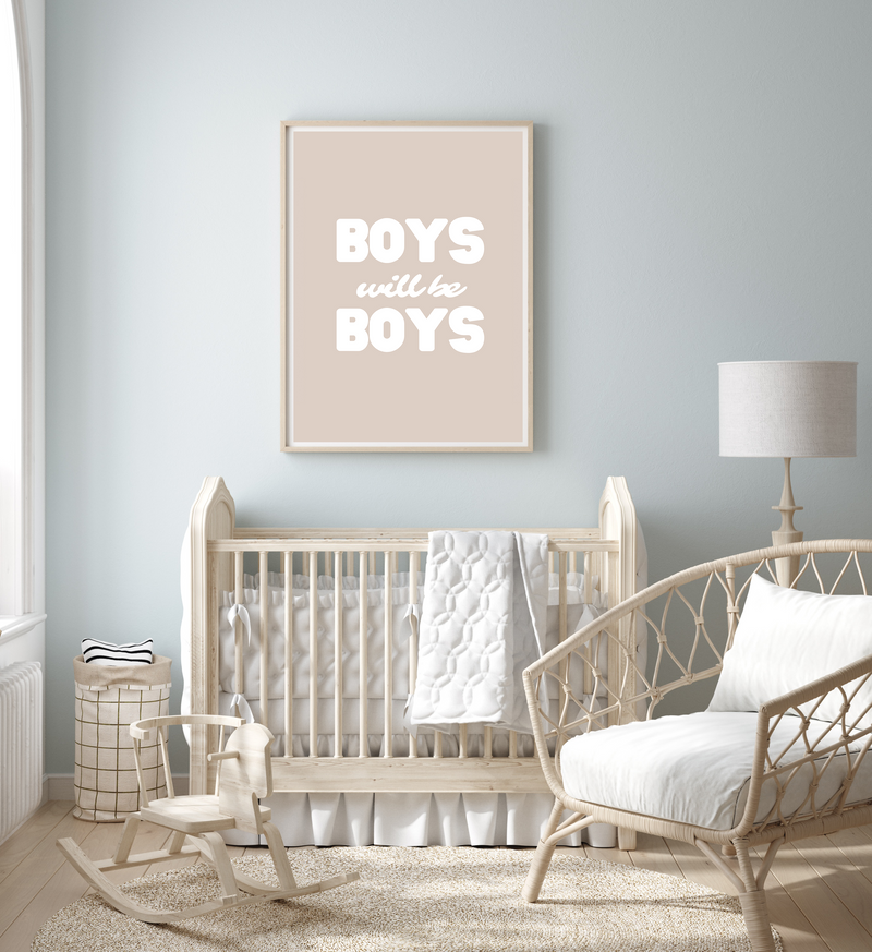 Boys Will Be Boys | Art Print