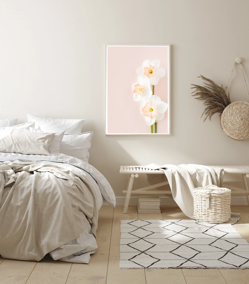 Pink Daffodils I | Art Print