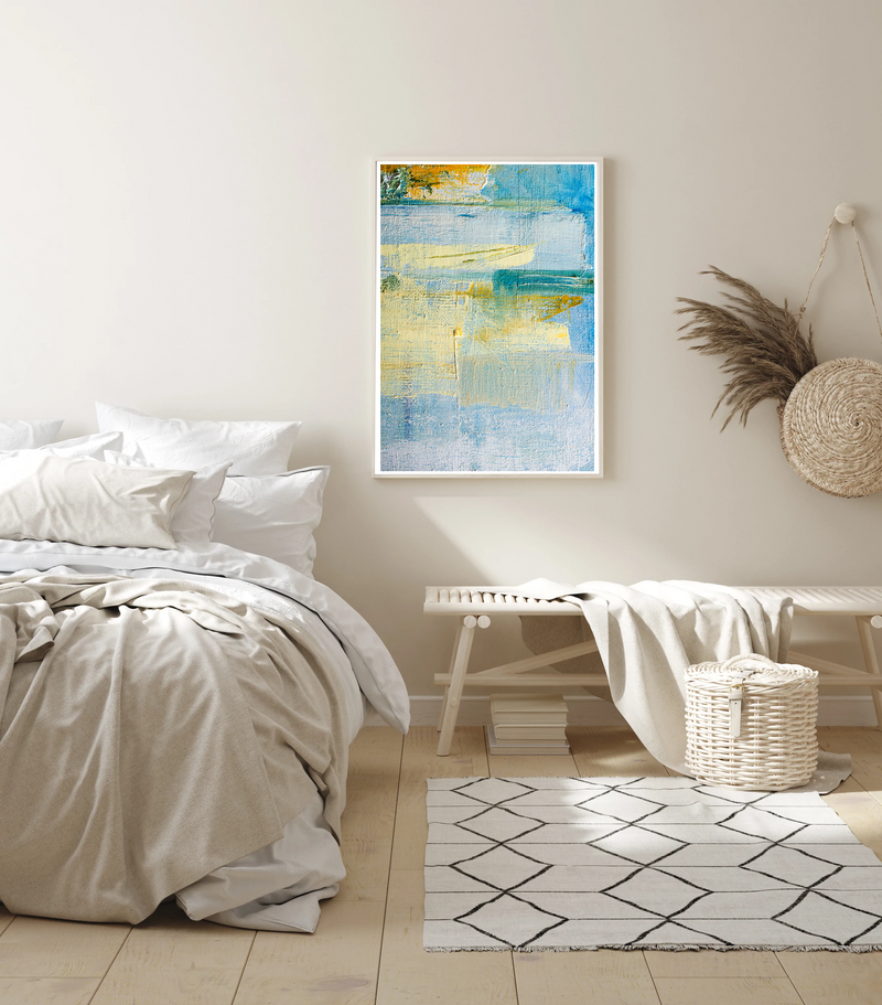 Pieces Of Blue | Art Print