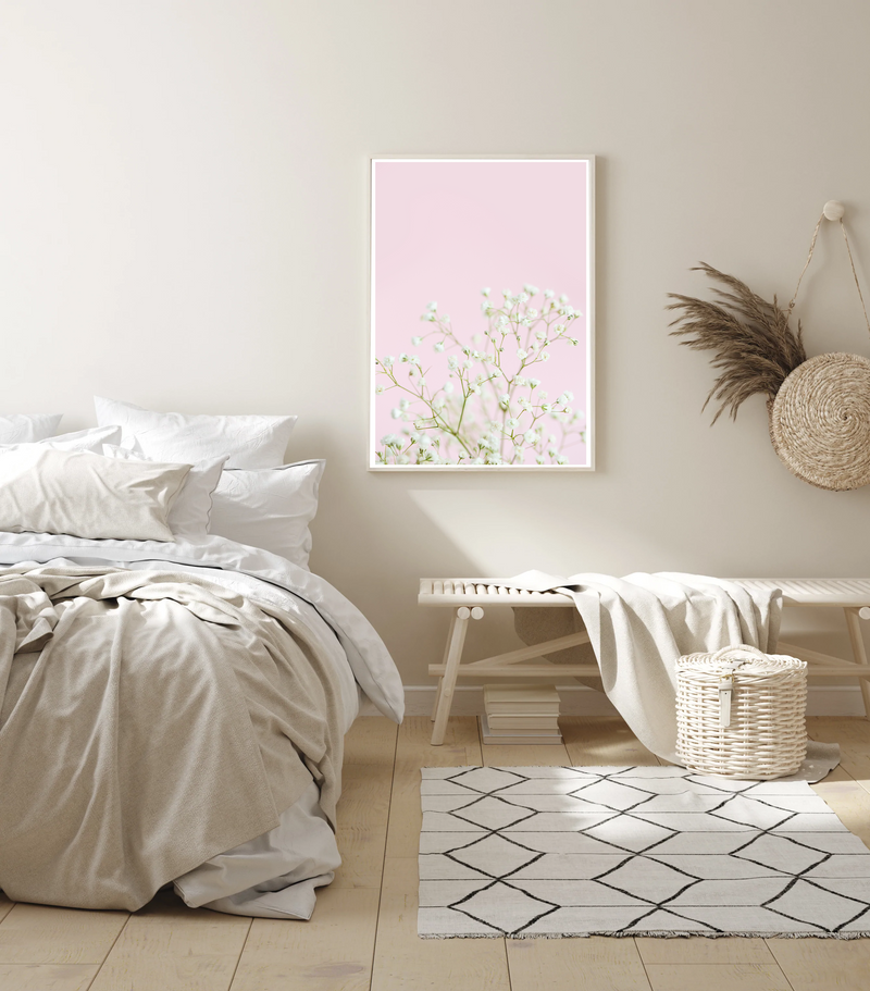 White Gypsophila | Art Print