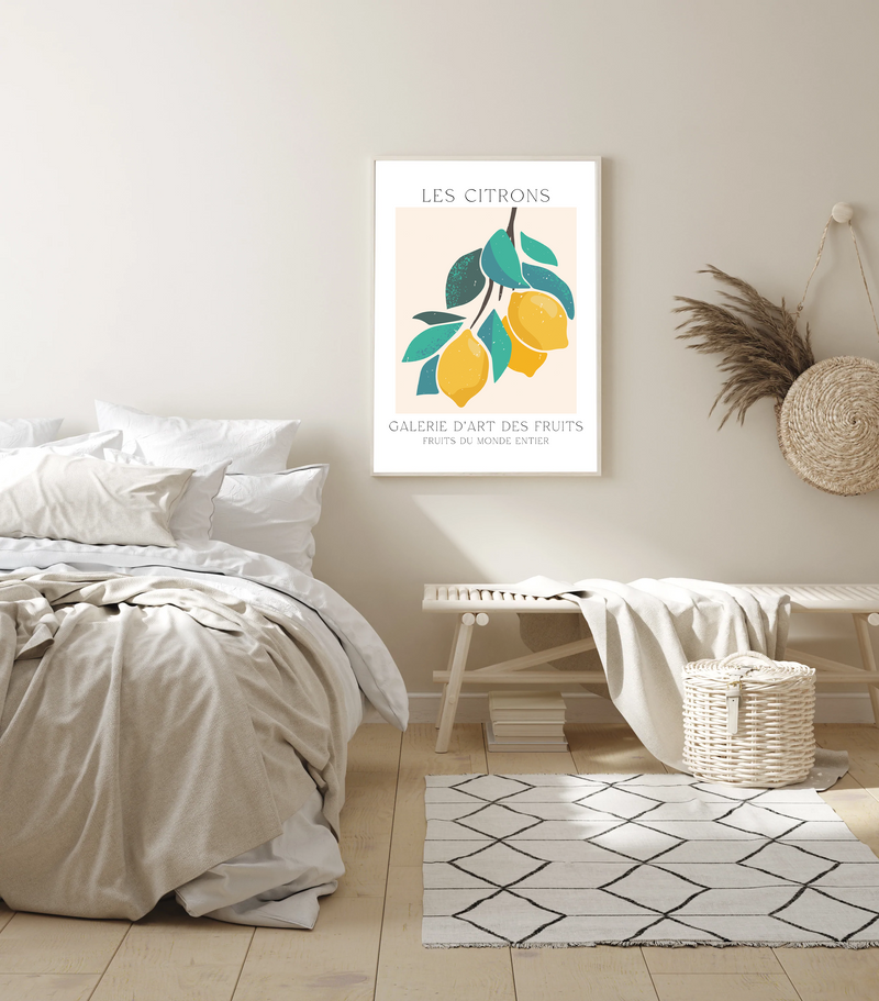 Fruit Market | Lemons | Art Print