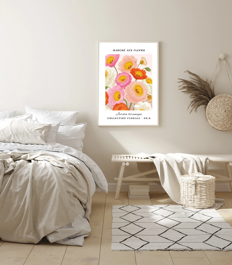 Marche Aux Fleurs I | Art Print