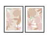 Nude Wildflowers Pair | Art Print