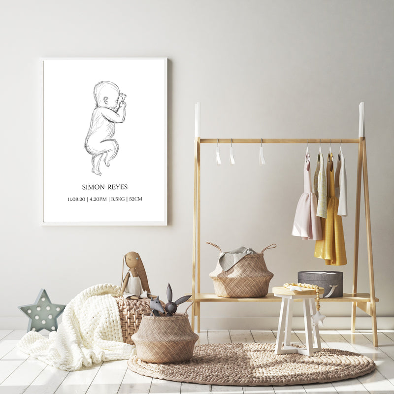 Custom Birth Print | Art Print