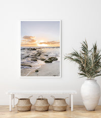 Sunset At Bondi | Art Print