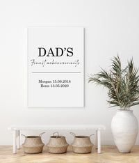 Dad's Finest Achievements | Art Print