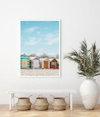 Bathing Boxes | Art Print