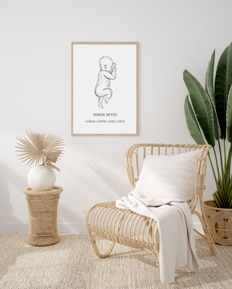 Custom Birth Print | Art Print