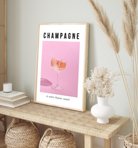 Champagne | Art Print