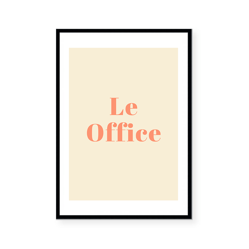 Le Office | Art Print