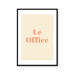 Le Office | Art Print