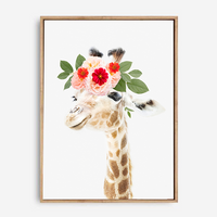 Baby Giraffe | Canvas Print