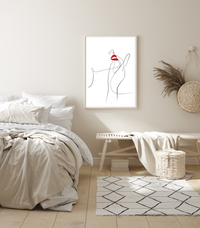 Donna | Line Art | Art Print