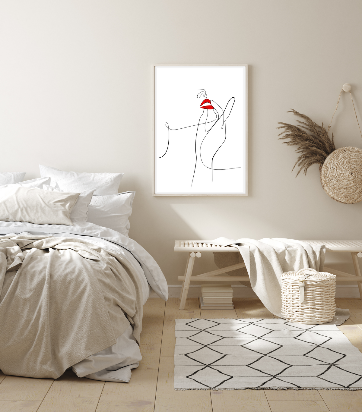 Donna | Line Art | Art Print