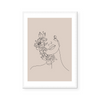 Melany | Line Art | Art Print