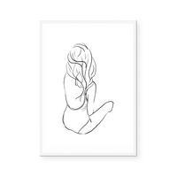 Jelica | Line Art | Art Print