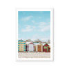 Bathing Boxes | Art Print