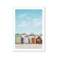 Bathing Boxes | Art Print