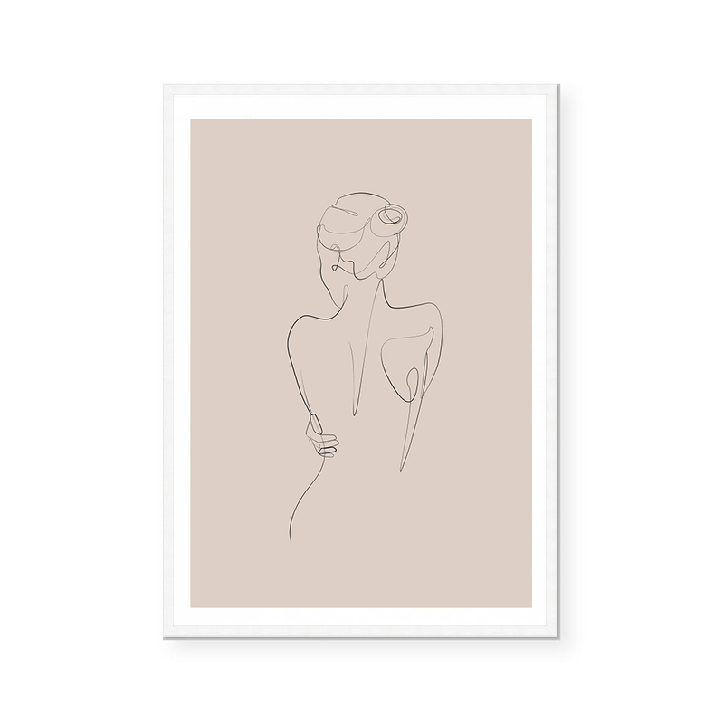 Chasity | Line Art | Art Print