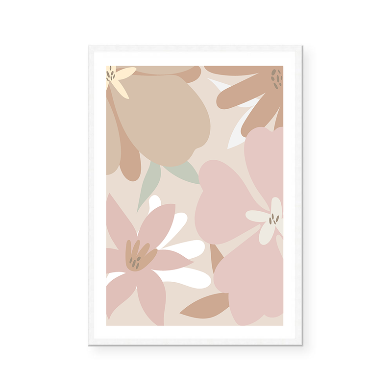 Nude Wildflowers | Art Print