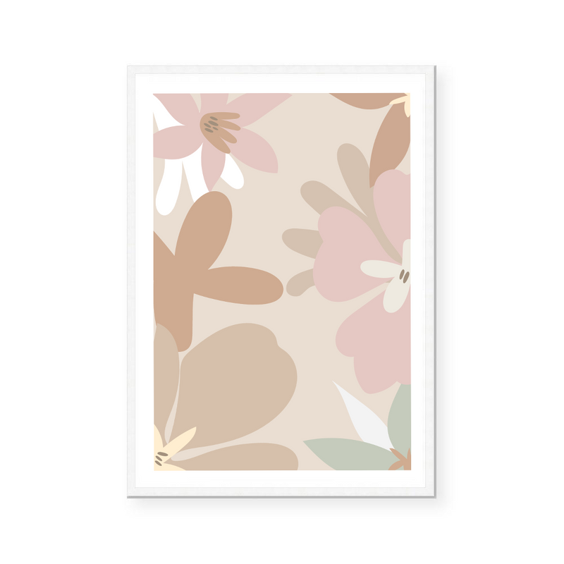 Nude Wildflowers III | Art Print