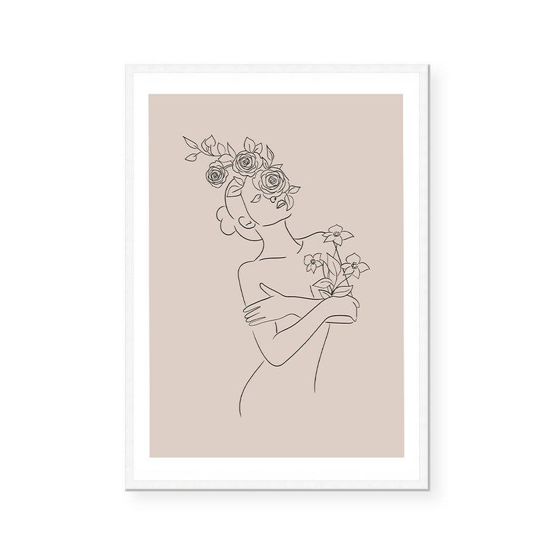 Elena | Line Art | Art Print